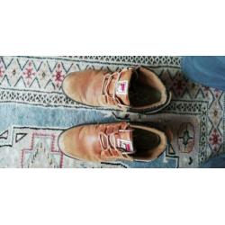 Fila Wandelschoenen / Enkelboots (leer)