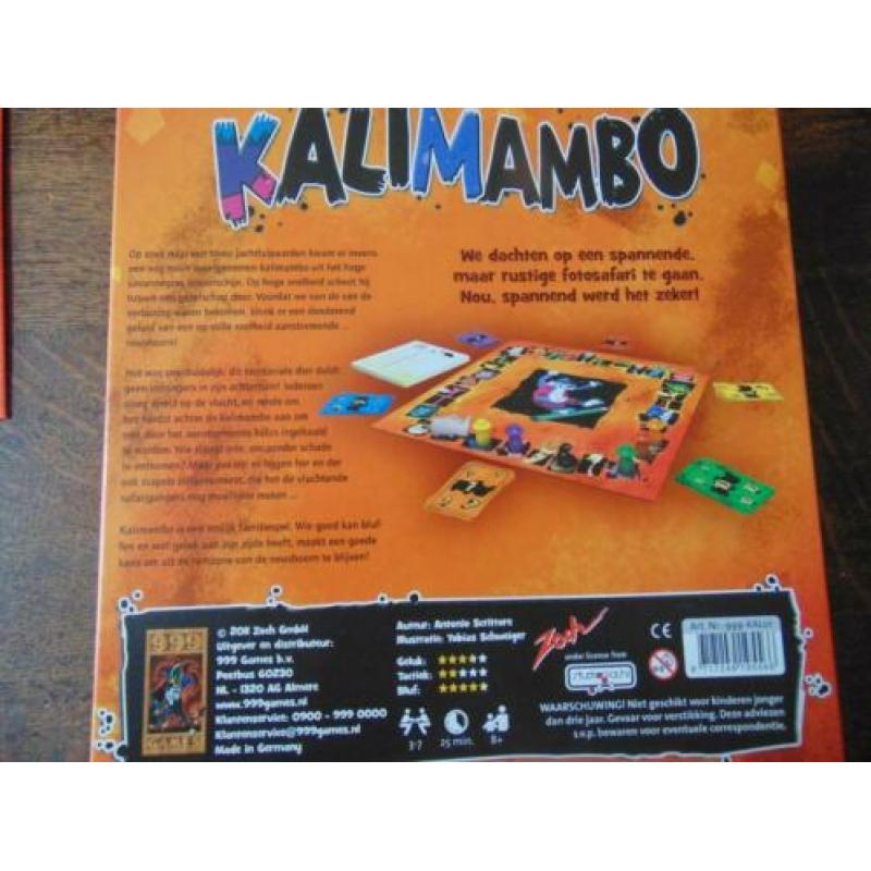 Kalimambo Chaotisch achtervolgingsspel van 999