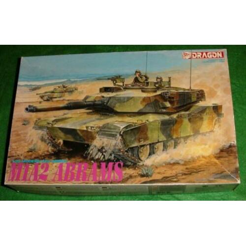 M1A2 ABRAMS van het beroemde Dragon, Schaal 1:35