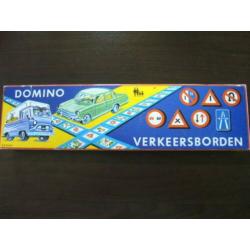 Mulder verkeersborden domino, jaren 70, in nette staat