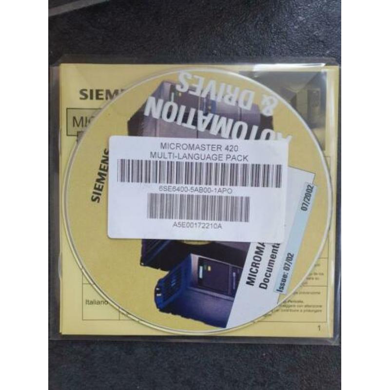 Siemens Frequentieregelaar Micromaster 420