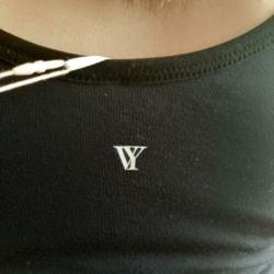 top vanilia, yoga maat 38.