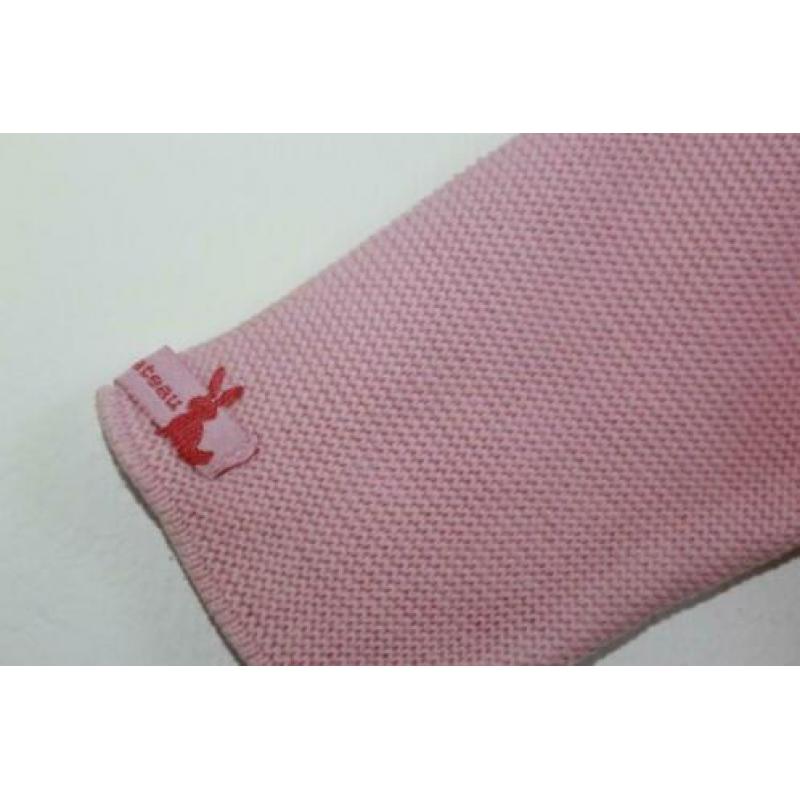 Roze vestje van Petit Bateau maat 62 (9496)