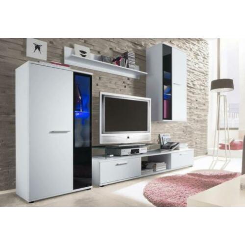 KOOPJE! TV-meubel Wandmeubel-set FRESH 235x180x40 cm OP=OP!