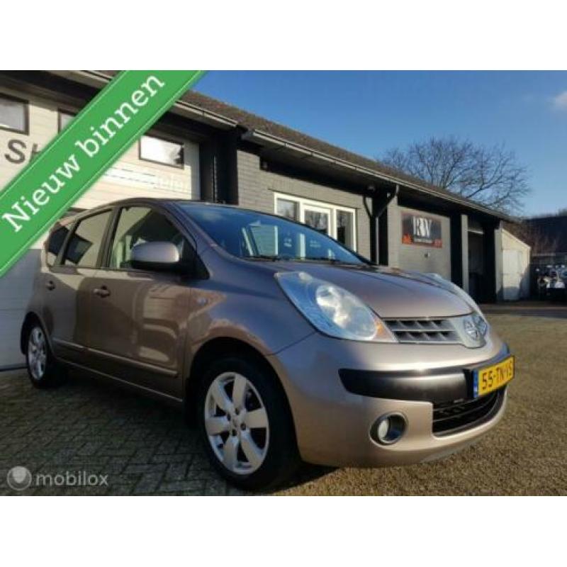 Nissan Note 1.6 Airco en cruise, nieuwe apk! LPG g3!