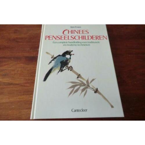 boek - Chinees penseelschilderen - Jane Evans