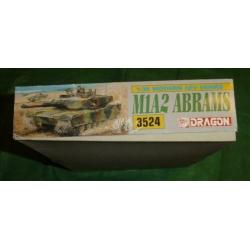 M1A2 ABRAMS van het beroemde Dragon, Schaal 1:35