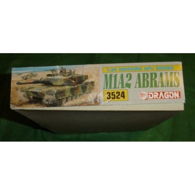 M1A2 ABRAMS van het beroemde Dragon, Schaal 1:35