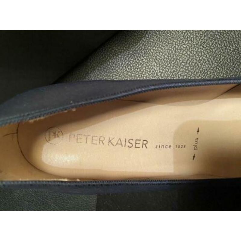 Mooie nieuwe blauwe pumps van Peter Kaiser