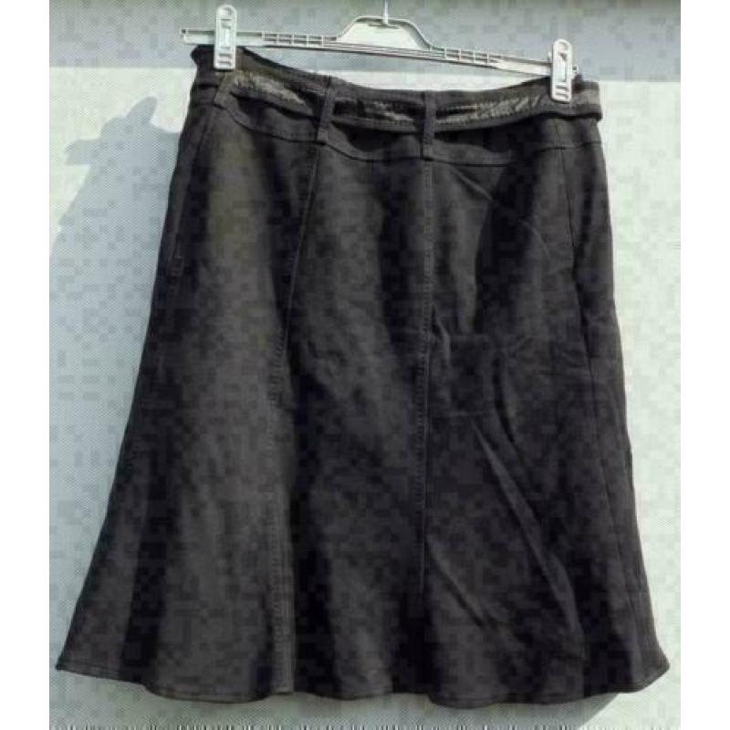 GERRY WEBER zwarte stretch rok mt 42