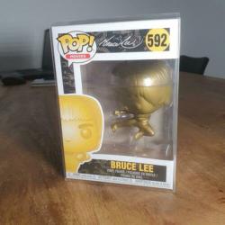 Funko pop Bruce Lee gold