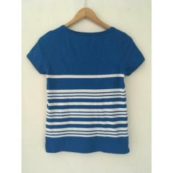 Massimo Dutti blauw t-shirt maat xs / s