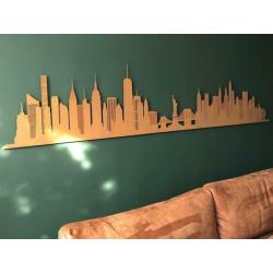 Cortenstaal Skyline New York (200cm)