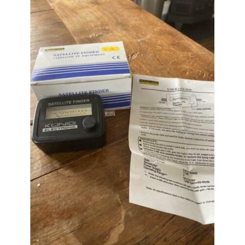 NIEUWE Satellite finder Konig