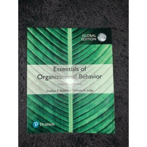 zgan essentials of organizational behavior
