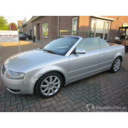 Audi A4 18 turbo CABRIOLET s line (bj 2004, automaat)