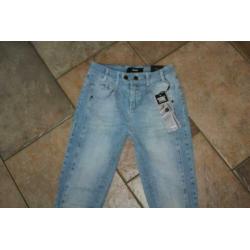 Object up-c super stretch light blue spijkerbroek mt 27/34