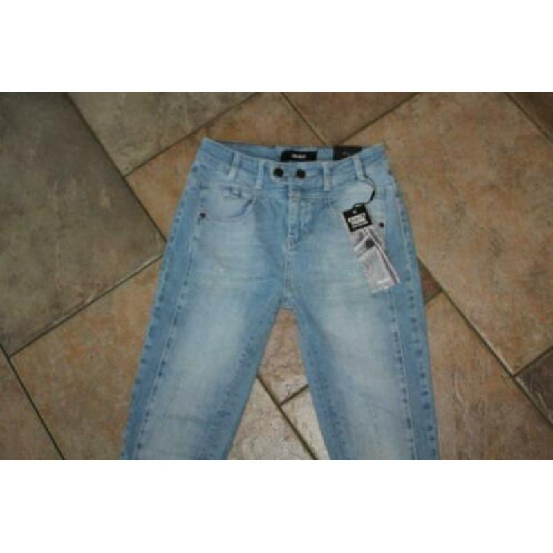 Object up-c super stretch light blue spijkerbroek mt 27/34