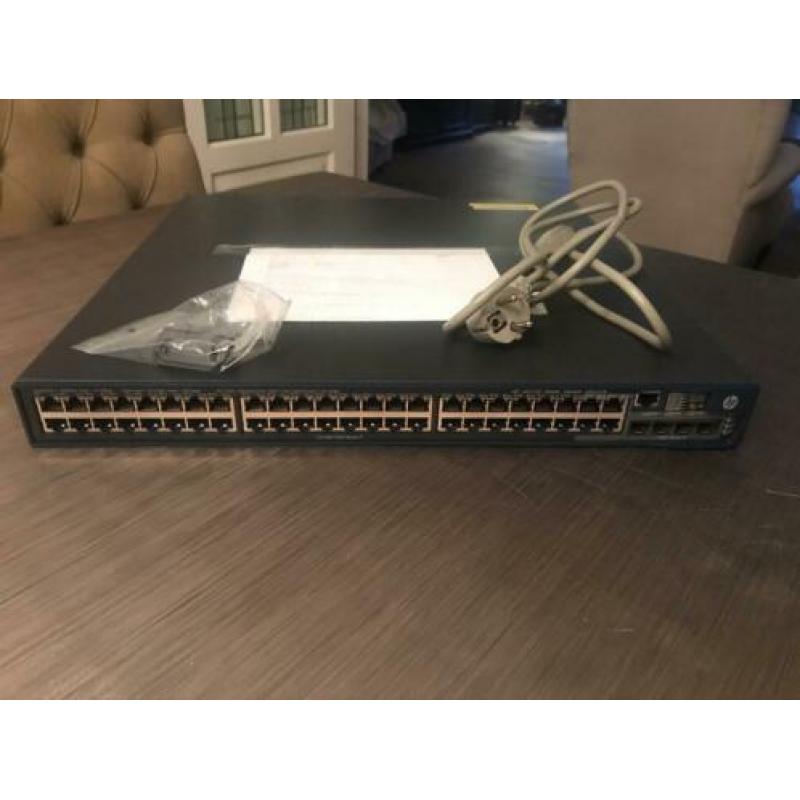HP a5120 48G POE+ El switch JG237a 48 Ports POE+ 1000 Mbit