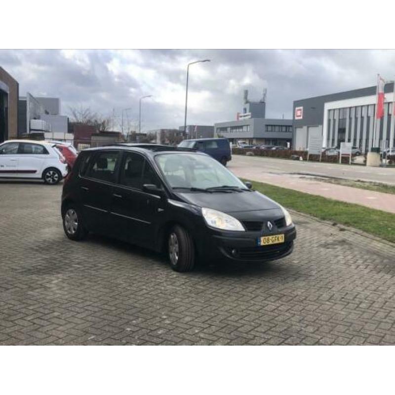 Renault Megane Scenic 1.6 16V LPG G-3 2008 Zwart PANAROMADAK
