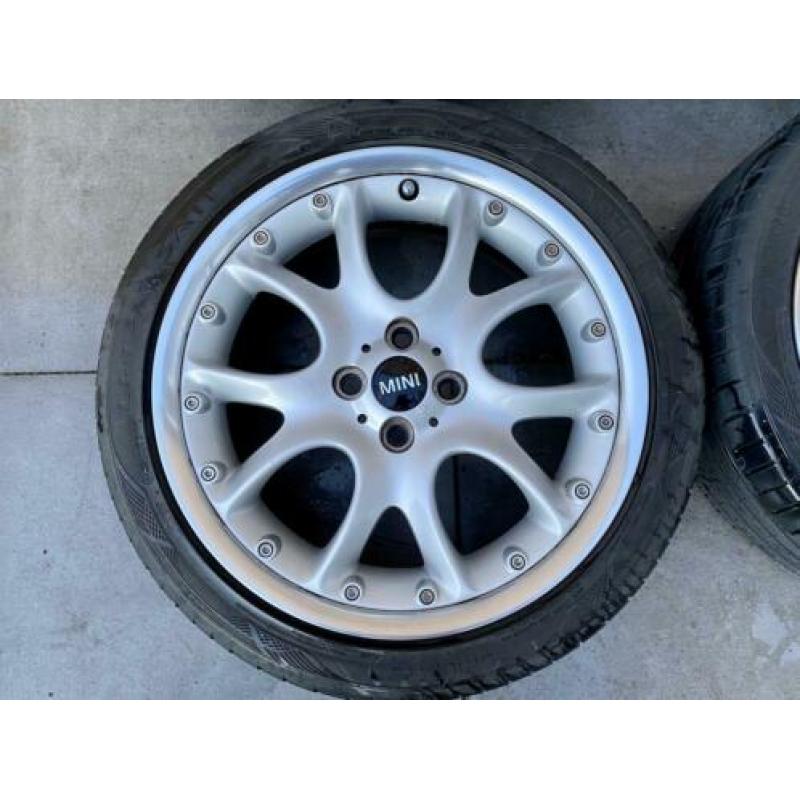 Orig. Set Mini Cooper S 17 inch R56 velgen 205 45 17 4x100