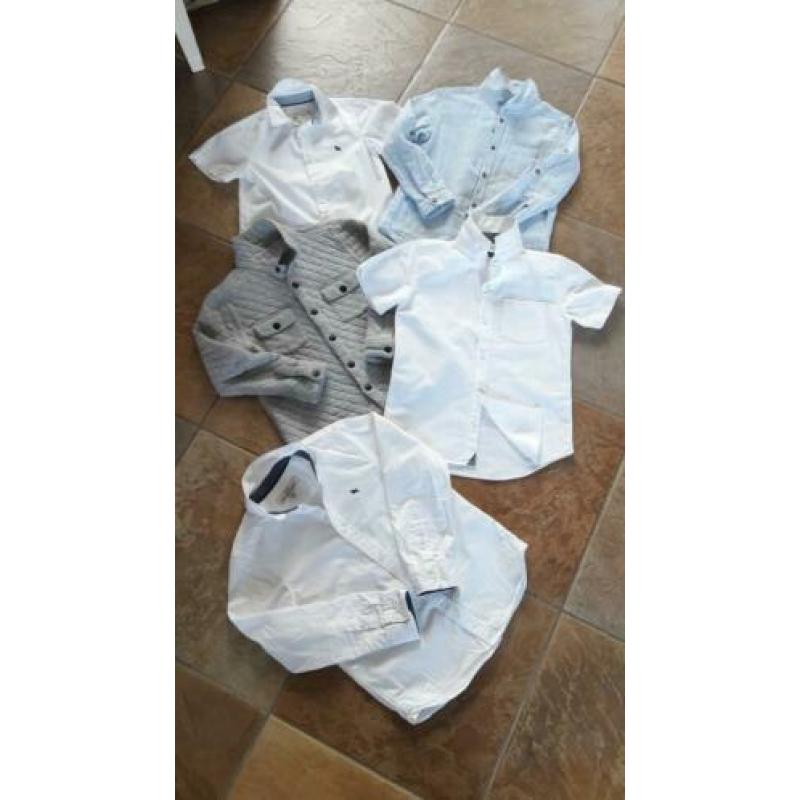 Leuk set van 4 blouses en 1 vest