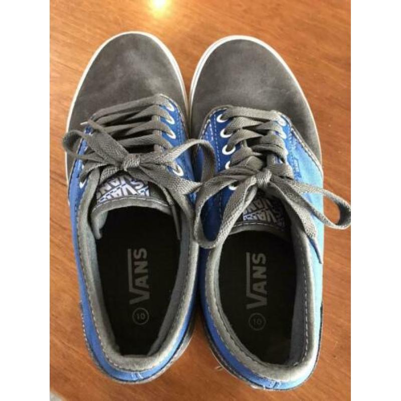 Vans maat 43 blauw/grijs heren