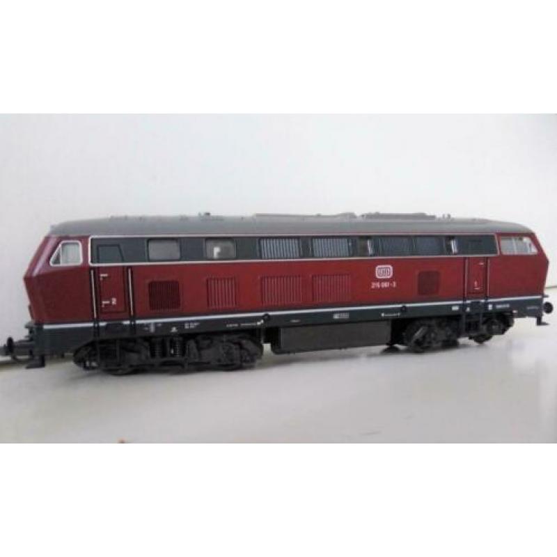 H0 treinen ROCO DB215 - Rood