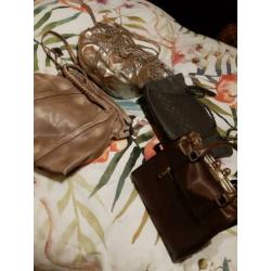 4 hele mooie luxe trendy dames tassen