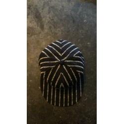 Supreme text stripe new era pet