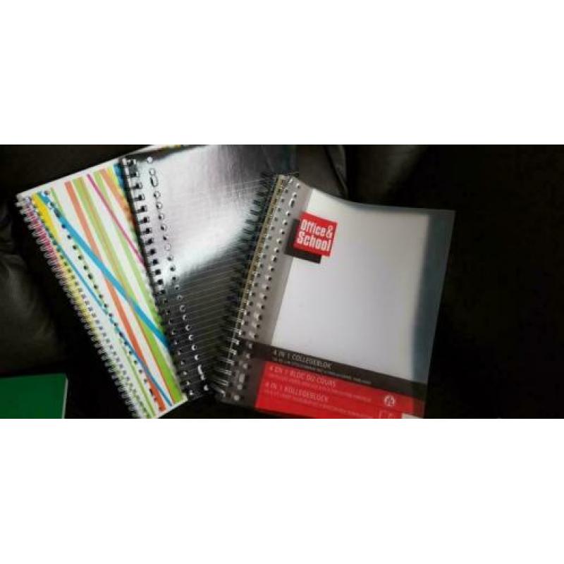 stapel nieuwe dure schriften ed. school