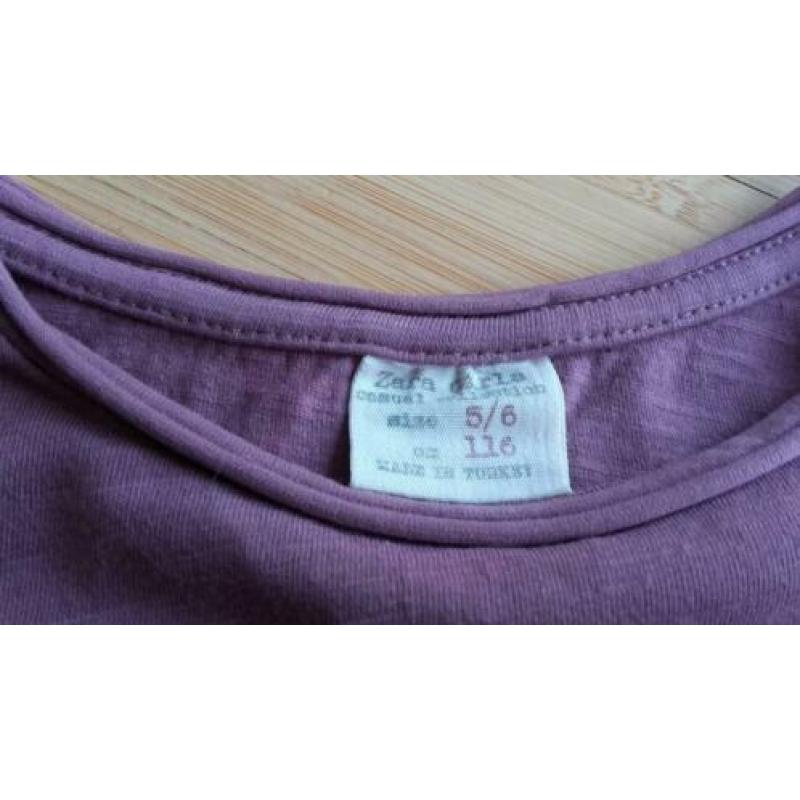 Zara Beautiful longsleeve mt 116 IZGS Niet veel gedragen!