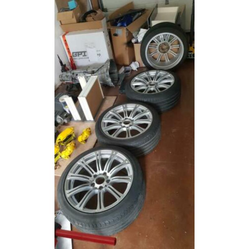 Bmw 18 inch style 220 TAM 5x120 Breedset met schade