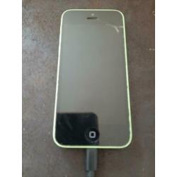 iPhone 5c groen