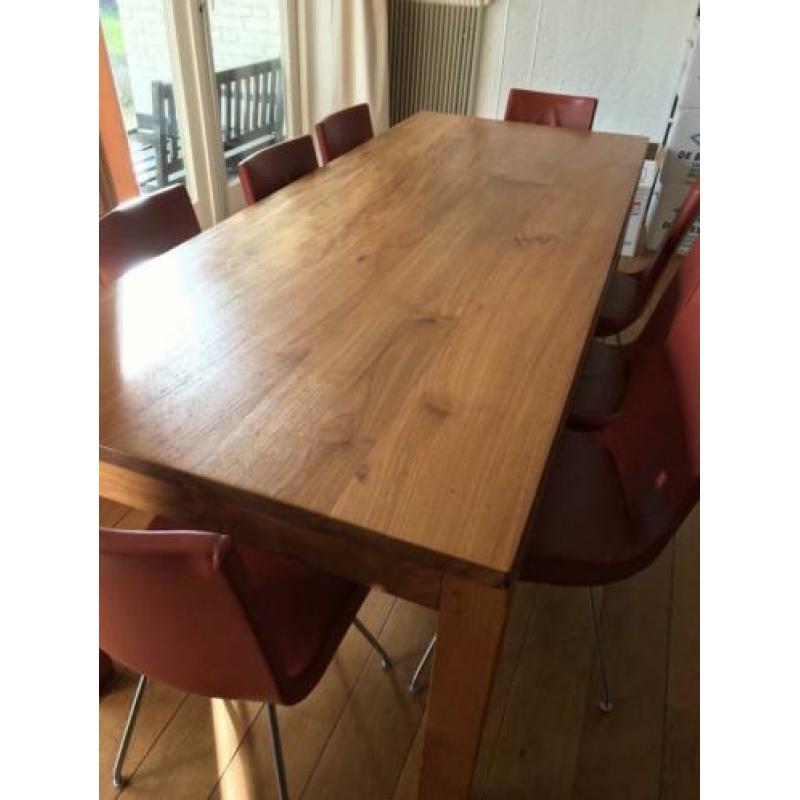 Eikenhouten tafel te koop