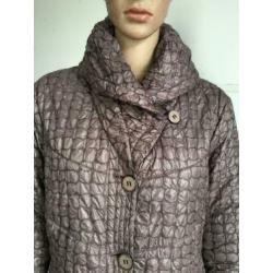 C498 Easy Comfort Maat M=38/40 jas winterjas bruin