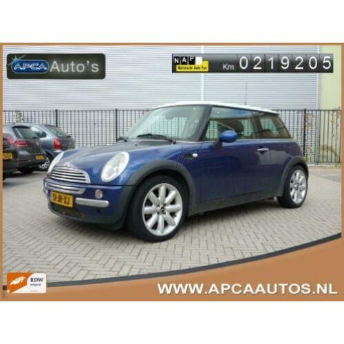 Mini Mini 1.6 cooper aut NLauto PanoramaDak Airco Leer bj 20