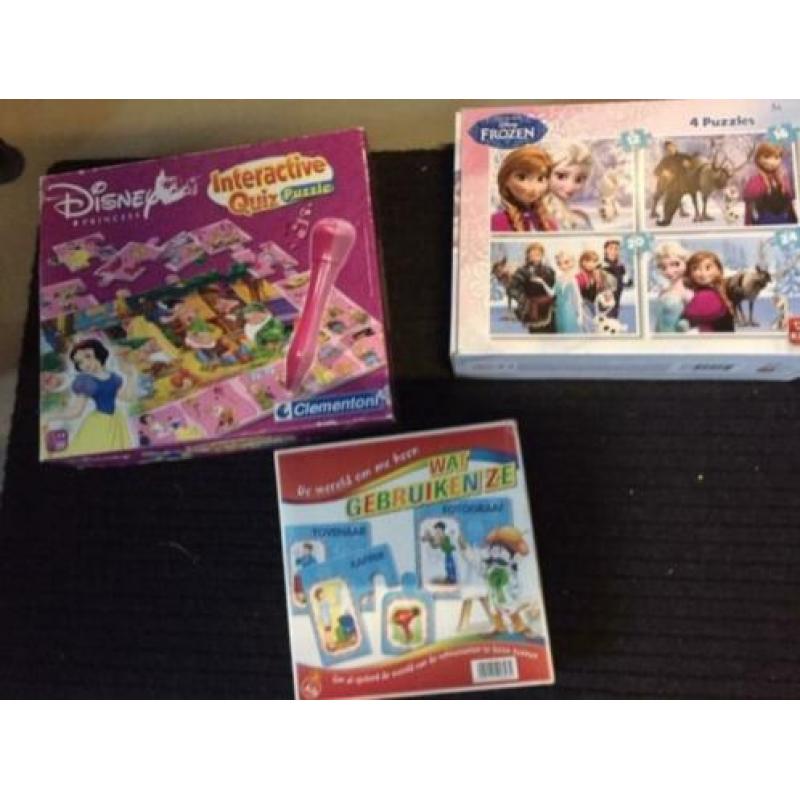 Disney Planes en Pixar Card en overige puzzles