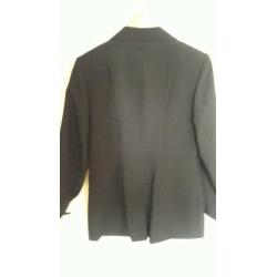 Colbert Dames zwart zo good als nieuw maat 38 getaillerd