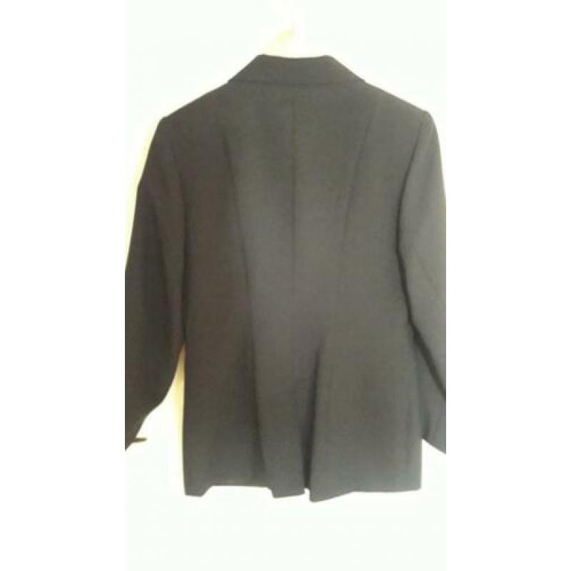Colbert Dames zwart zo good als nieuw maat 38 getaillerd