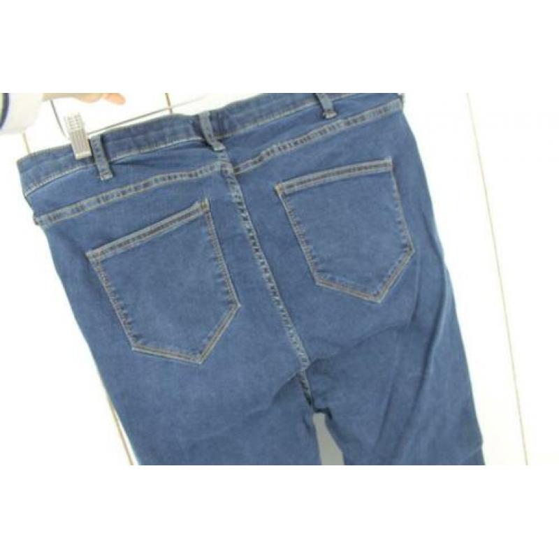 NIEUW | River Island Plus donkerblauwe jeans maat 42