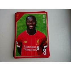 Setje spelerskaarten Liverpool FC 2019/20