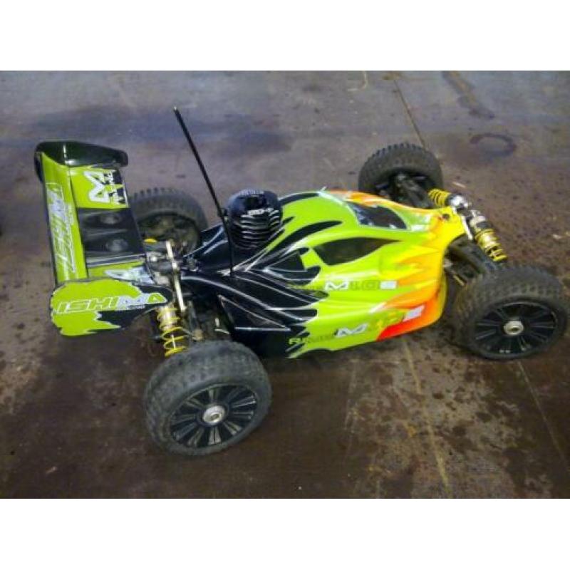 Ishima Buggy Rave bijna nieuwe GM bull 3.5cc motor 2.4Ghz