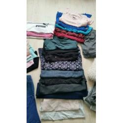 Grote kledingpakket 50 stuks vanaf mt 164