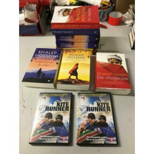 T.K. nog enkele Boeken Khaled Hosseini en een DVD