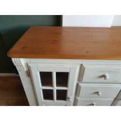 grenen commode en ledikant stijl riviera maison