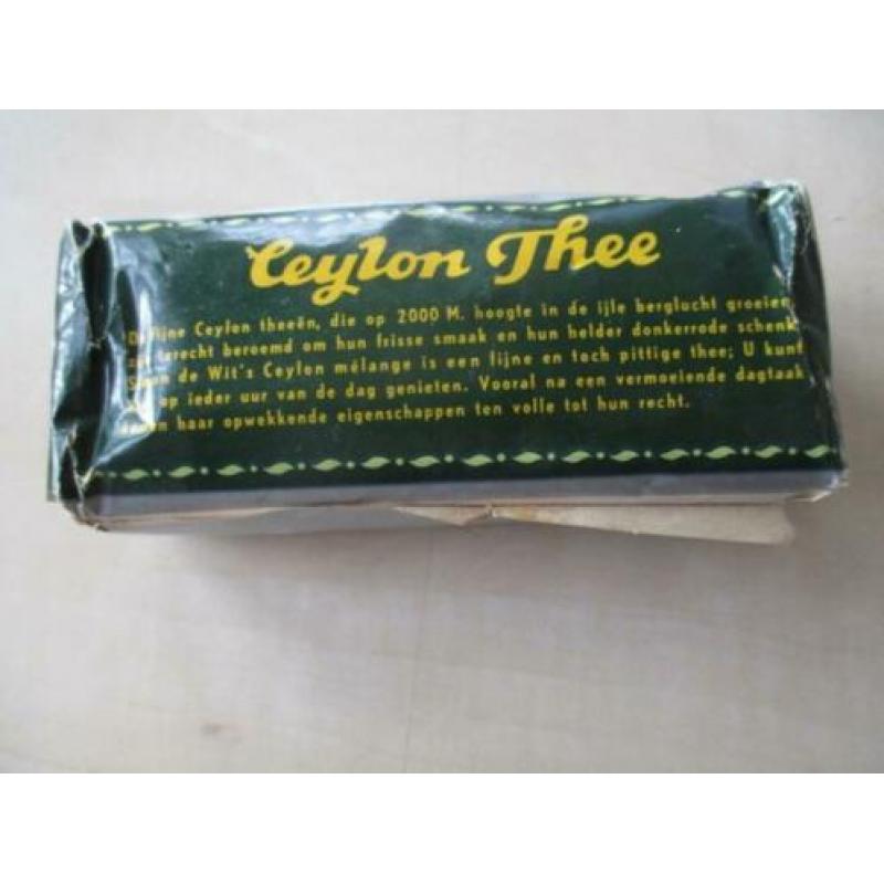 0285) originele volle verpakking simon de wit ceylon thee