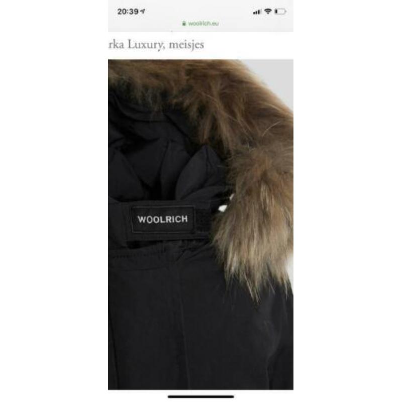 PRACHTIGE WOOLRICH jas te koop maat 6, zo goed als nieuw!!