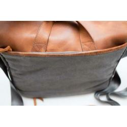 Olympus OM-D Messenger Leather Bag (incl. Strap) fototas
