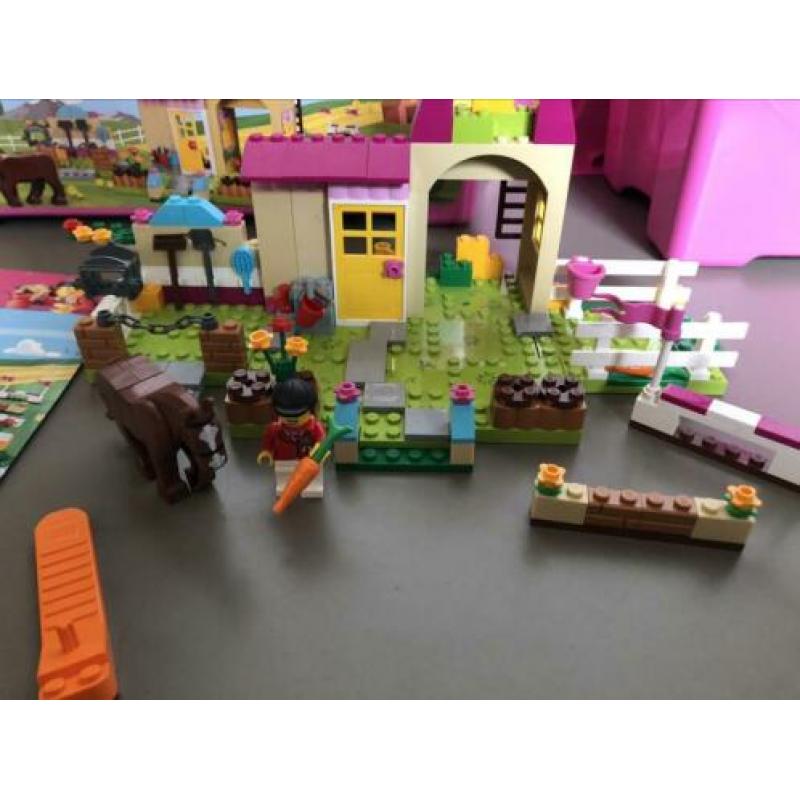 Lego juniors boerderij, kasteel, ariel, winkel, strand, huis